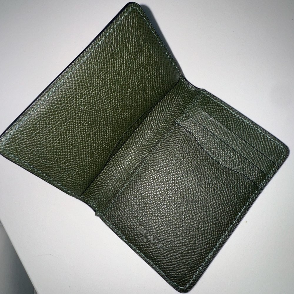 Green Coach Card Holder (Men’s)